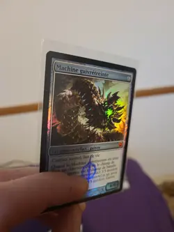 1x Wurmcoil Engine French Foil Mtg Scars of Mirrodin LP (Tokens included) - Image 2