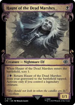 Haunt of the Dead Marshes (Showcase Scrolls) #541 *Foil* (LP) - Universes Bey... - Image 1