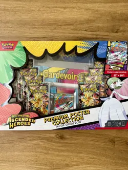 Pokemon TCG Ascended Heroes Premium Poster Collection Mega Gardevoir | Sealed 🔥 - Image 1