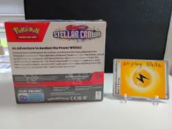 Pokemon Stellar Crown Booster Box Sealed New Pokemon TCG - Image 2
