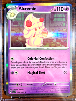 Alcremie Holo Rare #065 - CGC GEM MINT 10 - 2024 SV Stellar Crown - Pokemon TCG - Image 2