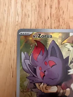 Pokemon Card TCG - N's Zorua SVP 189 Promo Journey Together ETB Promo - Image 2