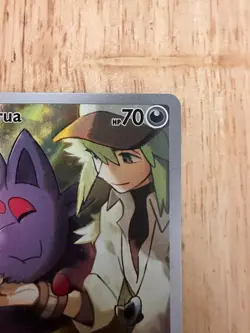 Pokemon Card TCG - N's Zorua SVP 189 Promo Journey Together ETB Promo - Image 3