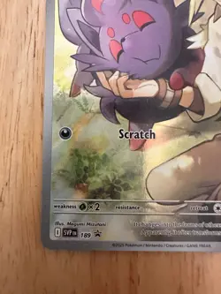 Pokemon Card TCG - N's Zorua SVP 189 Promo Journey Together ETB Promo - Image 5