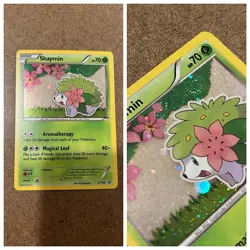 🌀 Shaymin Black Star Promo XY188 HOLO POKEMON Promo - LP W/ SWIRL 🌀 - Image 1