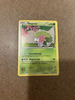🌀 Shaymin Black Star Promo XY188 HOLO POKEMON Promo - LP W/ SWIRL 🌀 - Image 2