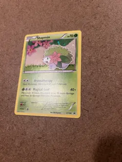🌀 Shaymin Black Star Promo XY188 HOLO POKEMON Promo - LP W/ SWIRL 🌀 - Image 3