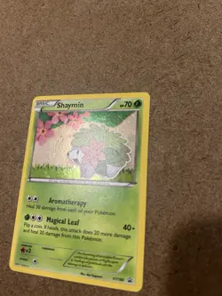 🌀 Shaymin Black Star Promo XY188 HOLO POKEMON Promo - LP W/ SWIRL 🌀 - Image 4