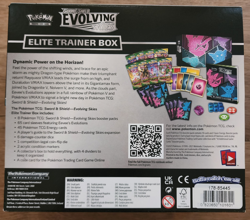 Pokemon Sword and Sheild Evolving Skies Elite Trainer Box-Opened - Image 2