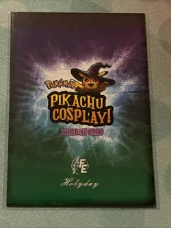 Warcraft (Pikachu) #E29 - Pink Holo Box Hit Electric Pikachu Cosplay - Pokemon - Image 2