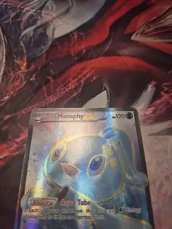 Manaphy EX 116/122 Full Art Ultra Rare Pokemon XY BreakPoint - NM/LP - Image 2