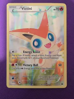 Pokemon Victini XY117 XY Holo Black Star Promo - Image 1