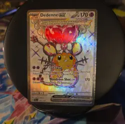 Dedenne ex Ultra Rare Pokemon Scarlet & Violet Paldea Evolved PAL #239 - Image 1