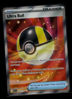 Pokemon Ultra Ball 264/217 Me: Ascended Heroes Full Art Secret Rare Holo - Image 1