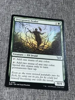 Overgrown Zealot - 0193 - Duskmourn: House of Horror - MTG NM - Image 1