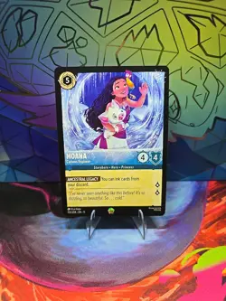 Lorcana Moana Curious Explorer Legendary Non Foil 155/204 - Image 2