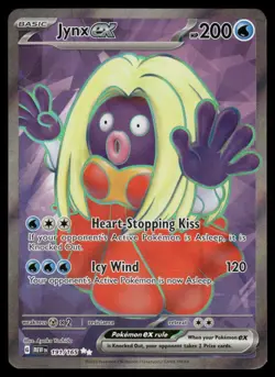 Pokemon Cards Jynx ex 191/165 151 Ultra Rare NM - Image 1
