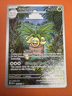 Exeggutor Holo Pokemon Card 135/132 ME01 Mega Evolution Series - Image 1