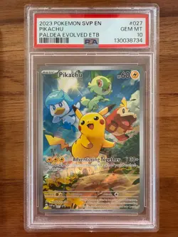 Pikachu 027 Sv: Scarlet & Violet Promo Cards Holo - Image 1