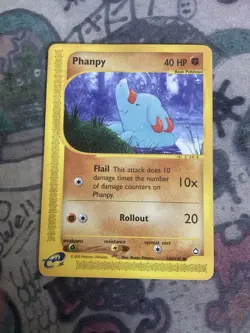 Phanpy 100/147 Pokemon TCG Aquapolis Regular Common Card WOTC - Image 1