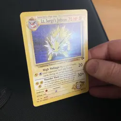 Lt. Surge's Jolteon 28/132 - Gym Challenge Unlimited non holo rare Pokemon card - Image 3