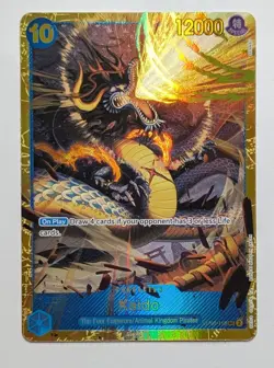 Kaido OP05-118 Prb01 SEC Secret Rare One Piece TCG Card Game NM/M - Image 1