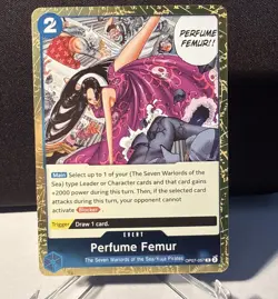 ONE PIECE Card Game TCG / Perfume Femur OP07-057 / Rare English NM Waifu - Image 1