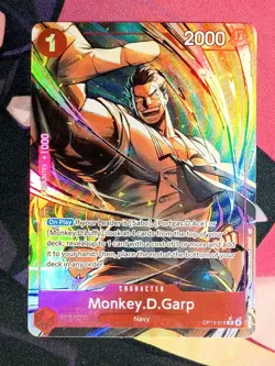 One Piece Card Game Monkey.D.Garp OP13-016 ALT ART - Image 1