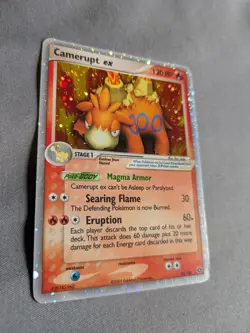 Camerupt EX 92/106 Pokemon Card TCG Ex Emerald Holo Rare Lightly Played LP - Image 1