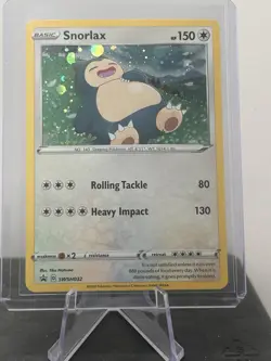 Snorlax SWSH032 SWSH: Sword & Shield Promo Cards Holo - Image 1