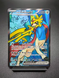 Hop's Zacian ex 176/159 Full Art Ultra Rare Journey Together Pokemon Card - Image 1