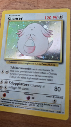 Chansey #3 Holo - Italian card - Base Set - Ungraded - 3/102 - Pokemon - Image 3