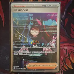 Pokemon Cassiopeia Special Illustration Rare Trainer Card Sv: Shrouded Fable NM - Image 1