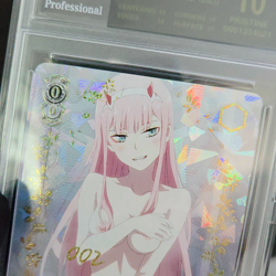 Zero Two | Darling in the Franxx | SLAB CARD | Custom Holo ACG Card - Image 2