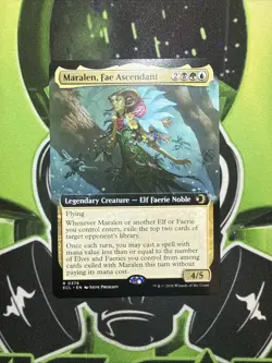 MTG - Maralen, Fae Ascendant (Extended Art) - Lorwyn Eclipsed - NM - Rare - Image 1