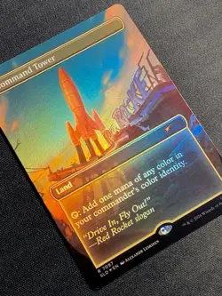 Command Tower Foil R 7097 Fallout Secret Lair SLD MTG NM - Image 3