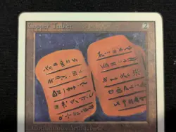 Copper Tablet - Unlimited - LP - Magic the Gathering - MTG - Artifact - Image 3