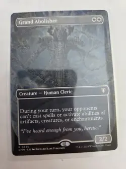 mtg, Grand Abolisher (Borderless) Commander Masters Regular NM - Image 1