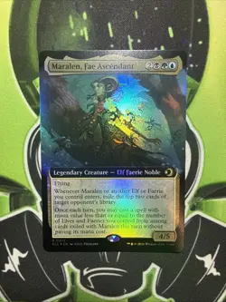 MTG - Maralen, Fae Ascendant (Extended Art Foil) - Lorwyn Eclipsed - NM - Rare - Image 1