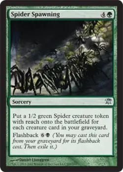 Spider Spawning - Medium Play MTG Innistrad - Image 1
