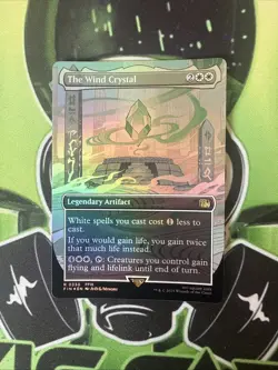 The Wind Crystal *Foil Borderless* - FIN-BF - NM - Magic The Gathering - MTG - Image 1