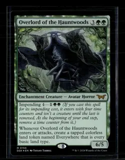 Magic: The Gathering Overlord of the Hauntwoods Duskmourn M 194 Foil - Image 1