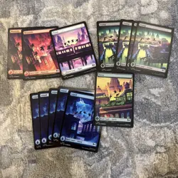 mtg teenage mutant ninja turtles Full Art Land Lot - Image 1