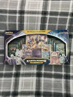 Pokemon TCG Kanto Power Collection Box Mewtwo & Slowbro 2020 English - Image 1