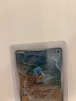 Pokemon Squirtle Illustration Rare Holo 170/165 Scarlet & Violet 151 60 HP - Image 4