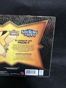 Pokemon NEW Factory Sealed 2021 Shining Fates Pikachu V Collection Box TCG - Image 5