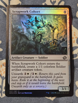 Scrapwork Cohort FOIL BRO MTG 37/287 FOIL MTG Magic - Image 1