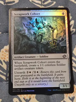Scrapwork Cohort FOIL BRO MTG 37/287 FOIL MTG Magic - Image 2