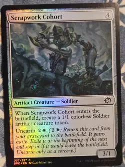 Scrapwork Cohort FOIL BRO MTG 37/287 FOIL MTG Magic - Image 3