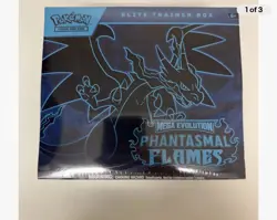 Pokemon Phantasmal Flames Elite Trainer Box ETB Factory Sealed - Image 1